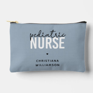 Pochette À Accessoires Infirmière pédiatrique personnalisée Pères Infirmi