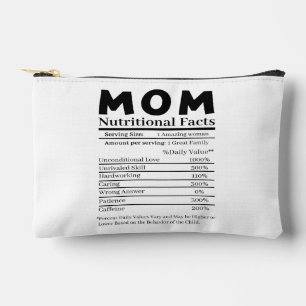 Pochette À Accessoires Informations nutritionnelles pour maman