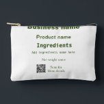 Pochette À Accessoires Ingrédients ajouter le nom de produit analyse de p<br><div class="desc">conception</div>