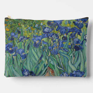 Pochette À Accessoires Iris, Peinture à l'huile florale, Vincent Van Gogh