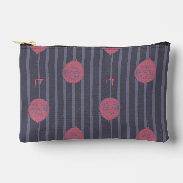 Pochette À Accessoires IT - Vous flotterez trop Motif à rayures (Recto)