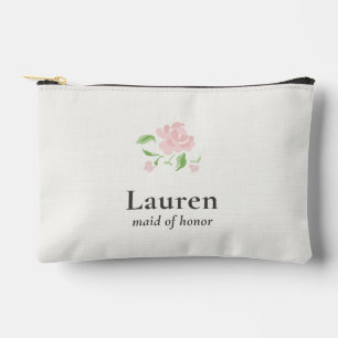Pochette À Accessoires Ivory Chic Floral Robe de Demoiselle d'Honneur I