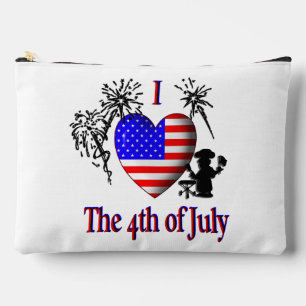 Pochette À Accessoires J'adore le 4 juillet
