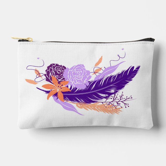 Pochette À Accessoires Jardin apprivoisé  (Recto)