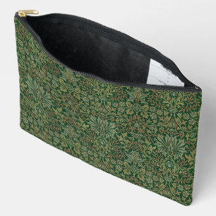 Pochette À Accessoires Jardin de fleurs de William Morris - Verts
