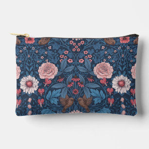 Pochette À Accessoires Jardin sauvage en bleu