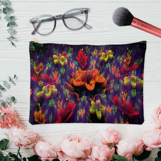 Pochette À Accessoires Jardin sous-marin - Abstrait (Créateur téléchargé)