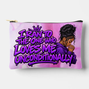 Pochette À Accessoires Je me suis précipité vers celui qui m'aime incondi