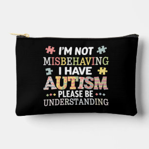 Pochette À Accessoires Je ne me comporte pas mal, j'ai une conscience de 