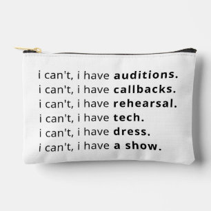 Pochette À Accessoires Je ne peux pas, je...