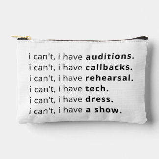 Pochette À Accessoires Je ne peux pas, je...