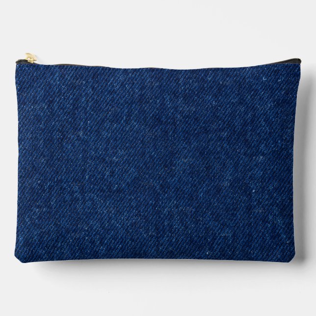 Pochette À Accessoires "Jean Bleu Classique"  (Recto)