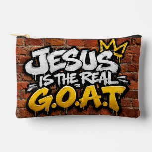 Pochette À Accessoires Jésus est le véritable G.O.A.T