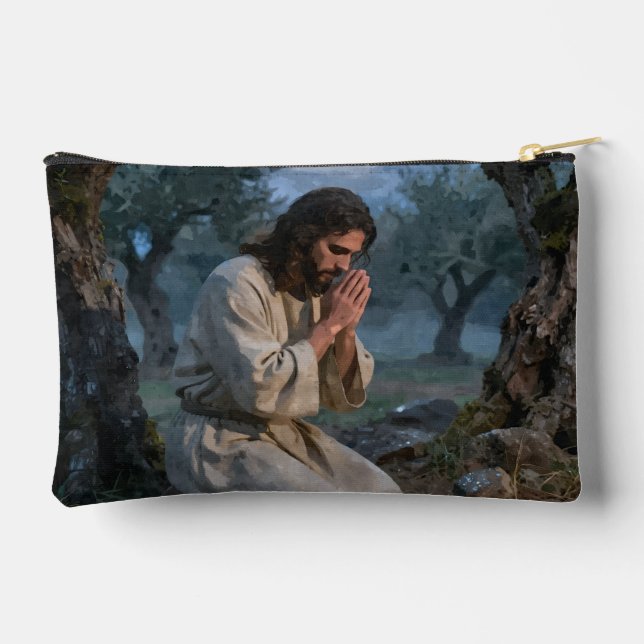 Pochette À Accessoires Jésus priant (Verso)