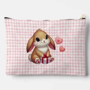 Pochette À Accessoires Joli lapin de la Saint-Valentin