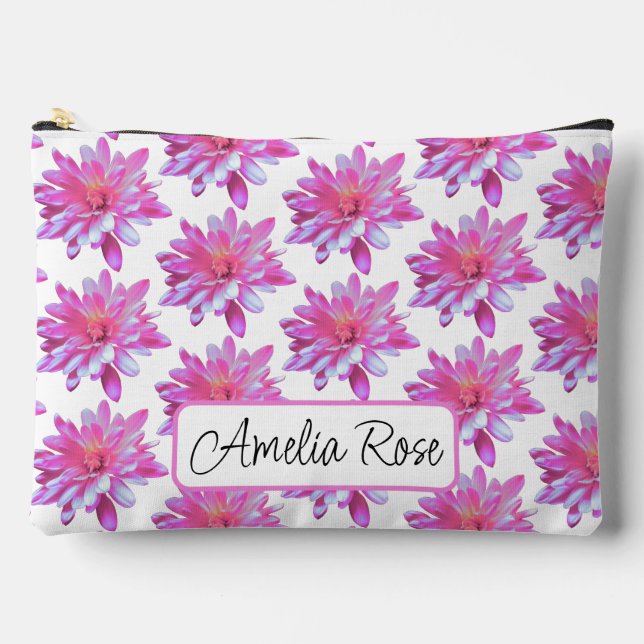 Pochette À Accessoires Joli motif floral girly mignonne marguerite (Recto)