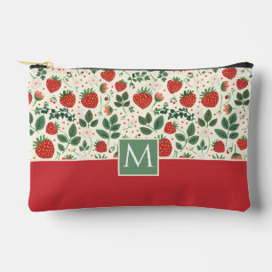 Pochette À Accessoires Joli motif personnalisé de fraise