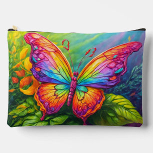 Pochette À Accessoires Joli Papillon Artistique D'art Vibrant
