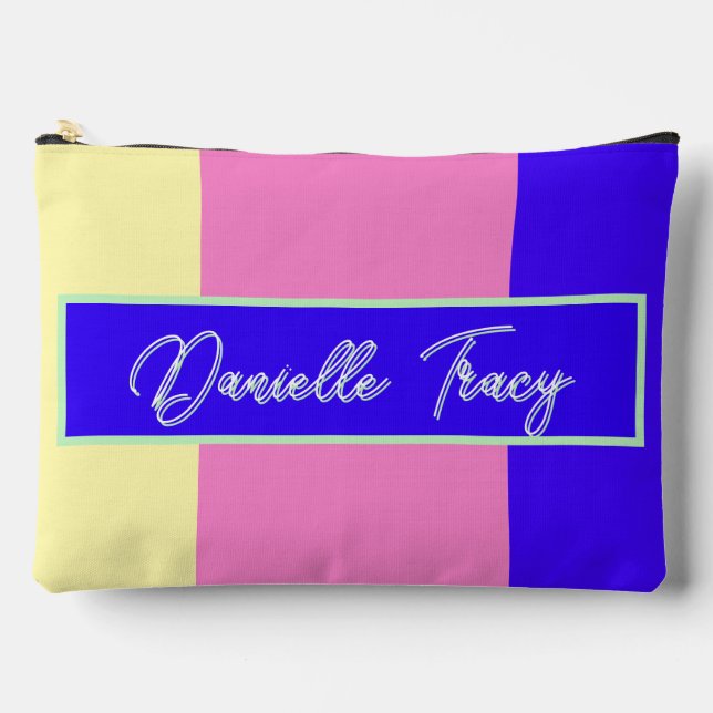 Pochette À Accessoires Joli Pouch Accessoire Personnalisé Pastel (Recto)