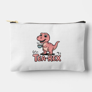 Pochette À Accessoires Joli Thé-Rex Dinosaure Rose – Ça arrive de boire !