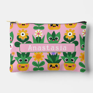 Pochette À Accessoires Jolie impression de plante en pot personnalisable