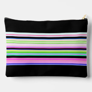 Pochette À Accessoires Jolies bandes néon colorées