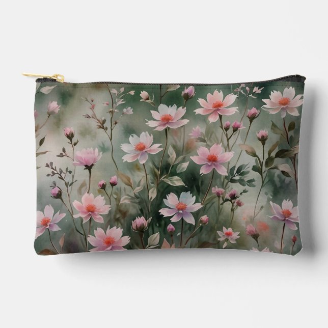 Pochette À Accessoires Jolies Fleurs Sauvages (Recto)