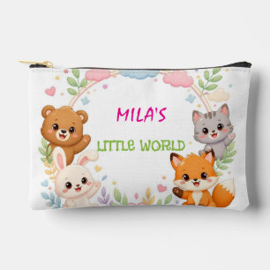 Pochette À Accessoires Jolis animaux de la forêt - Art mural pour nurseri