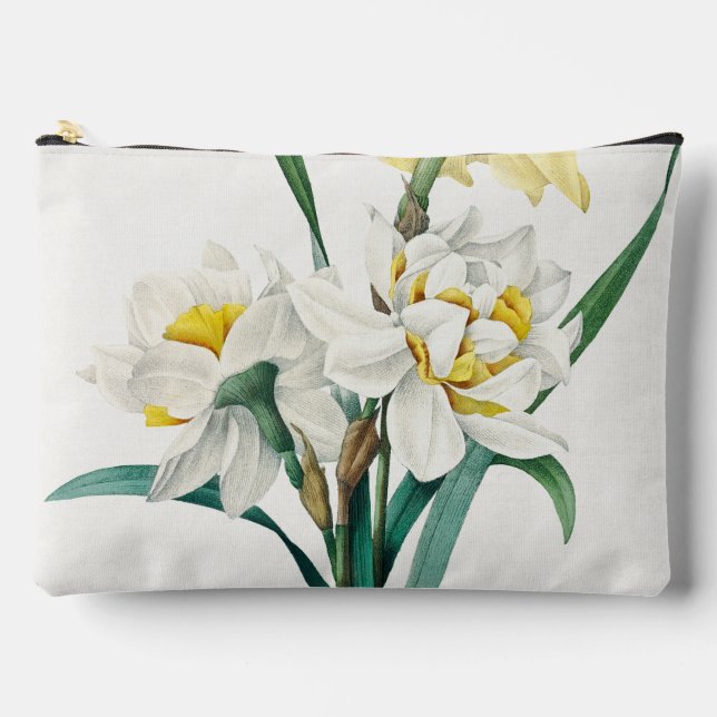 Pochette À Accessoires Jonquille double, Pierre-Joseph Redouté, 1827 (Recto)