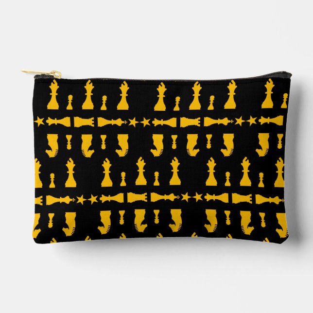 Pochette À Accessoires Joueurs d'échecs compétitifs (Recto)