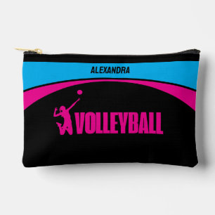 Pochette À Accessoires Joueuse de volley-ball, Anniversaire de volley-bal