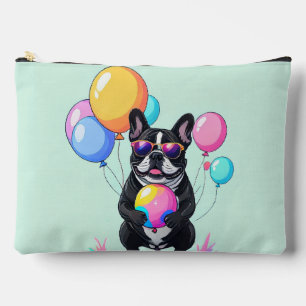 Pochette À Accessoires Jour heureux bouledogue français Bouledogue frança
