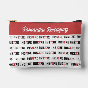 Pochette À Accessoires Jour InsPire personnalisé   Joyeux jour de Pi Math