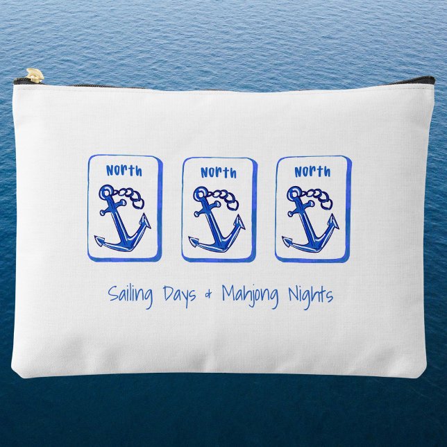 Pochette À Accessoires Jours de navigation et nuits de mahjong Pouch de m (Créateur téléchargé)