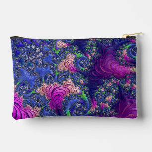Pochette À Accessoires Joyau de Boho Trippy coloré Tone arc-en-ciel Fract