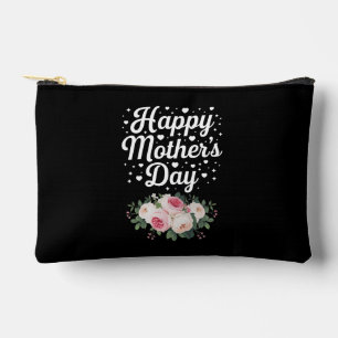 Pochette À Accessoires Joyeuse fête des Mères Maman fleur Maman grand-mèr