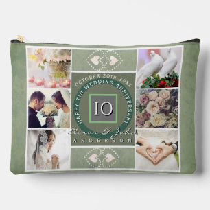 Pochette À Accessoires "Joyeux 10e anniversaire"6 photos Couleur mince