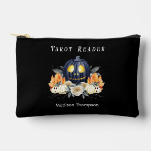 Pochette À Accessoires Joyeux Halloween Éffrayant Samhain Citrouille cris