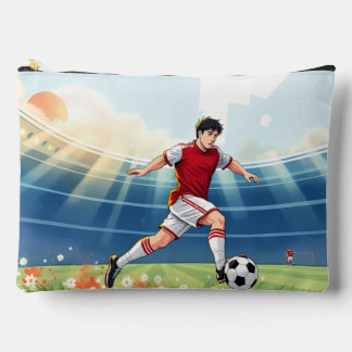 Pochette À Accessoires Jungle Adorable Lion Cub Sitting Portrait 