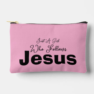 Pochette À Accessoires Just a Girl Who Follows Jesus