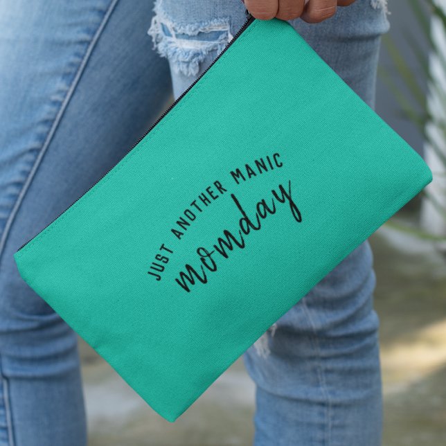 Pochette À Accessoires Juste un autre jour de maniaque | Super Mom Trendy (Créateur téléchargé)