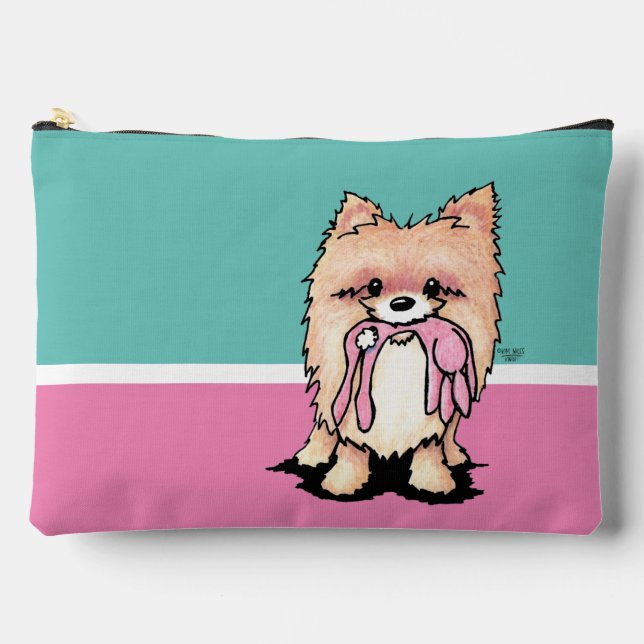 Pochette À Accessoires KiniArt Pomeranian (Recto)
