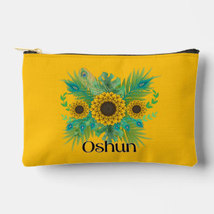 Pochette À Accessoires La déesse d'Oshun Tournesols