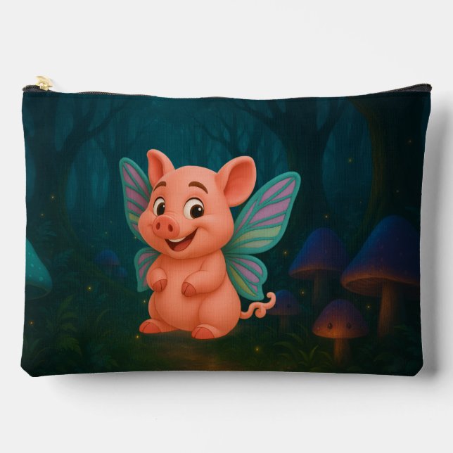 Pochette À Accessoires La Fairy Critters™ Fairy Piglet (Recto)