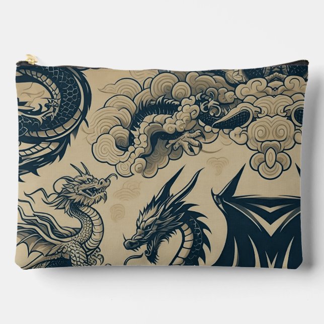 Pochette À Accessoires La guerre des dragons (Recto)