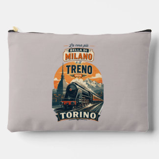 Pochette À Accessoires La Meilleure Chose à Milan C'est Le Train Pour Tur