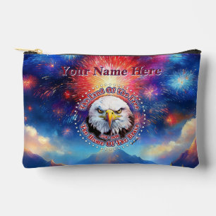 Pochette À Accessoires La Terre Des Hommes Libres Feu D'artifice Aigle Br