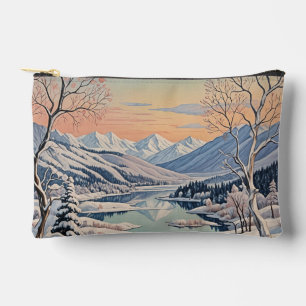 Pochette À Accessoires La tranquillité d'hiver