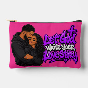 Pochette À Accessoires Laissez Dieu écrire votre histoire d'amour