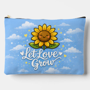 Pochette À Accessoires Laissez l'amour grandir - Tournesol